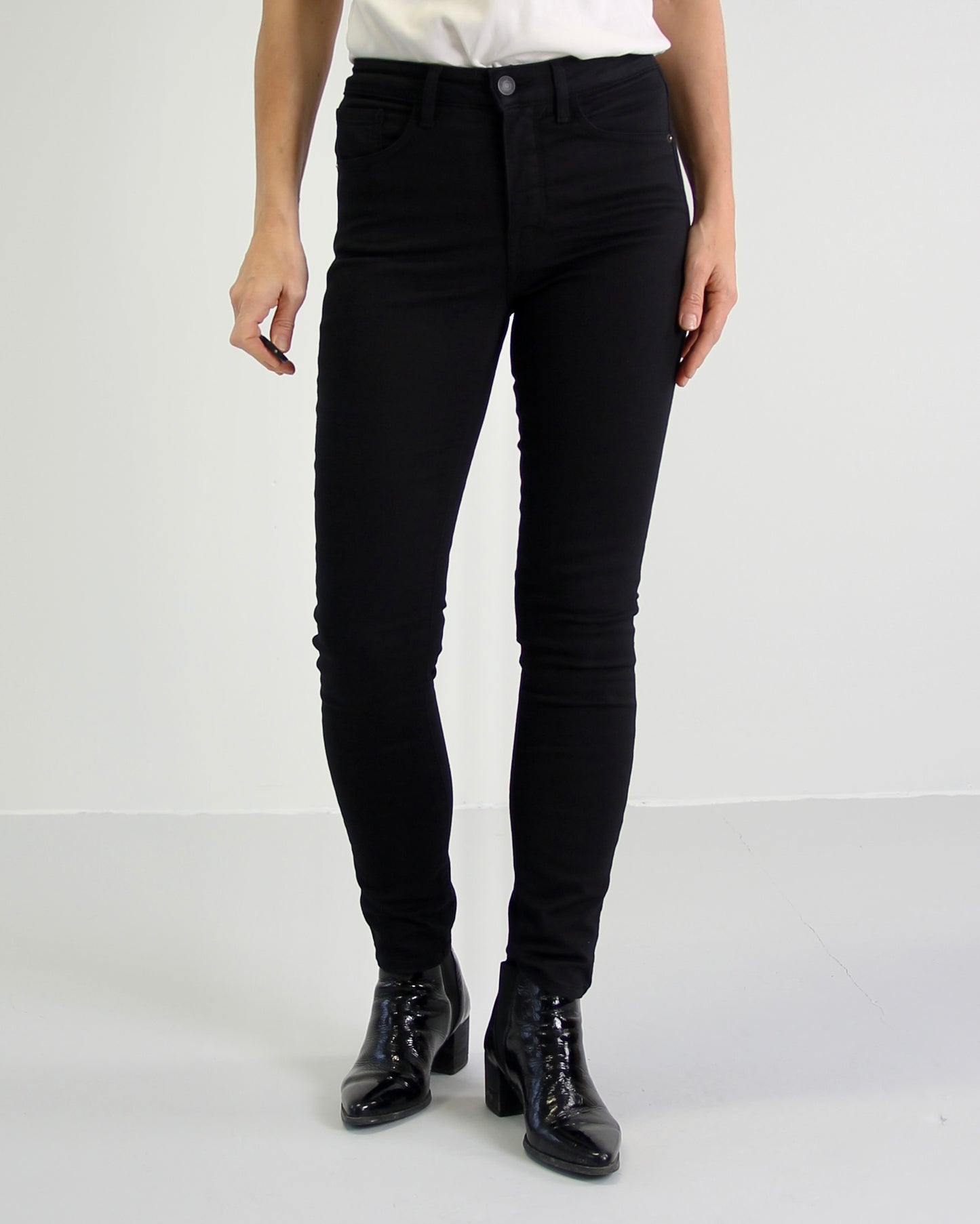 Ayla Black Jeans - Dame - Slim - High waist - Stretchy
