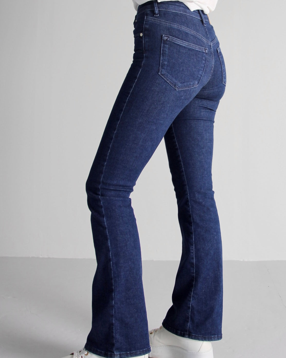 Wesley Greek blue Jeans - Dame - Bootcut - Kun i Str 44-54