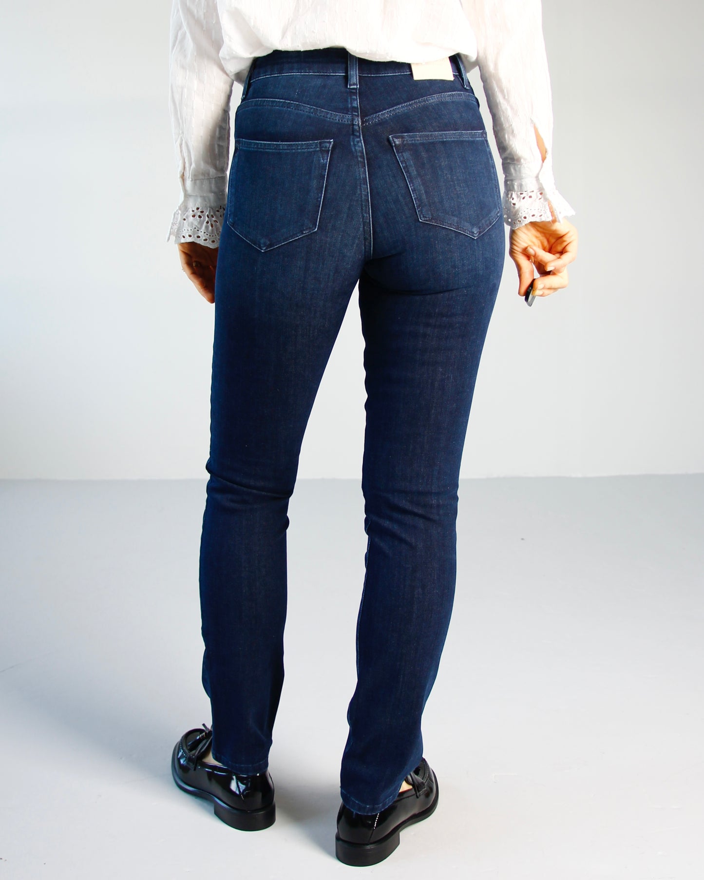 Eben Night sky Jeans - Dame - Tailored - High waist - Stretchy