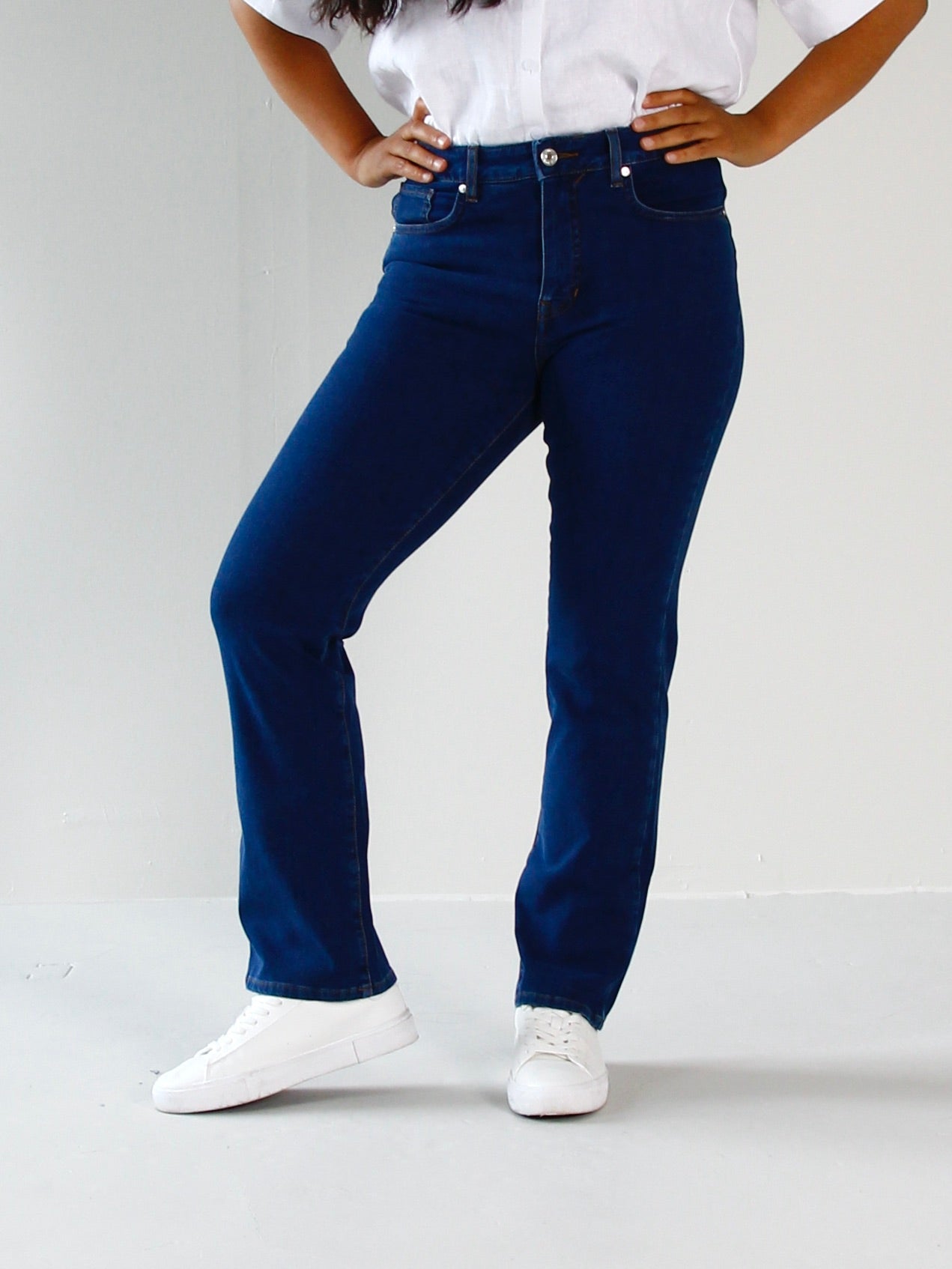 VIOLET JEANS - LAKE BLUE