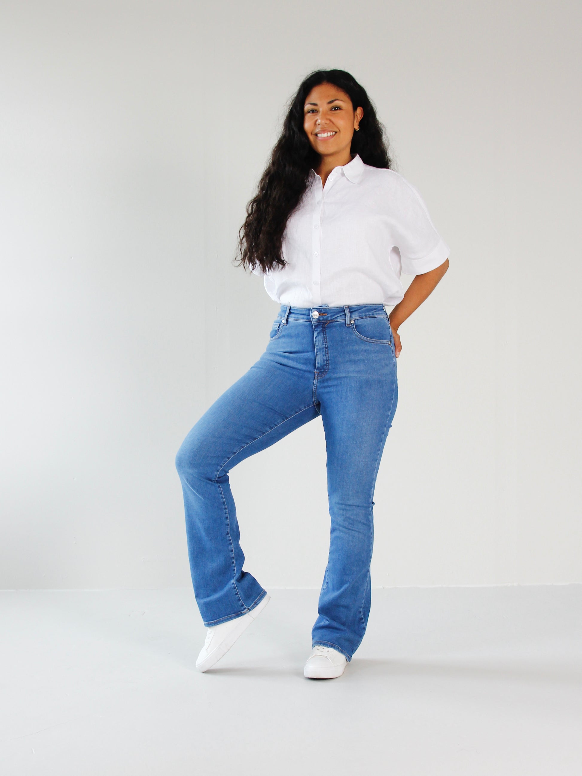 WESLEY JEANS- STONE BLUE