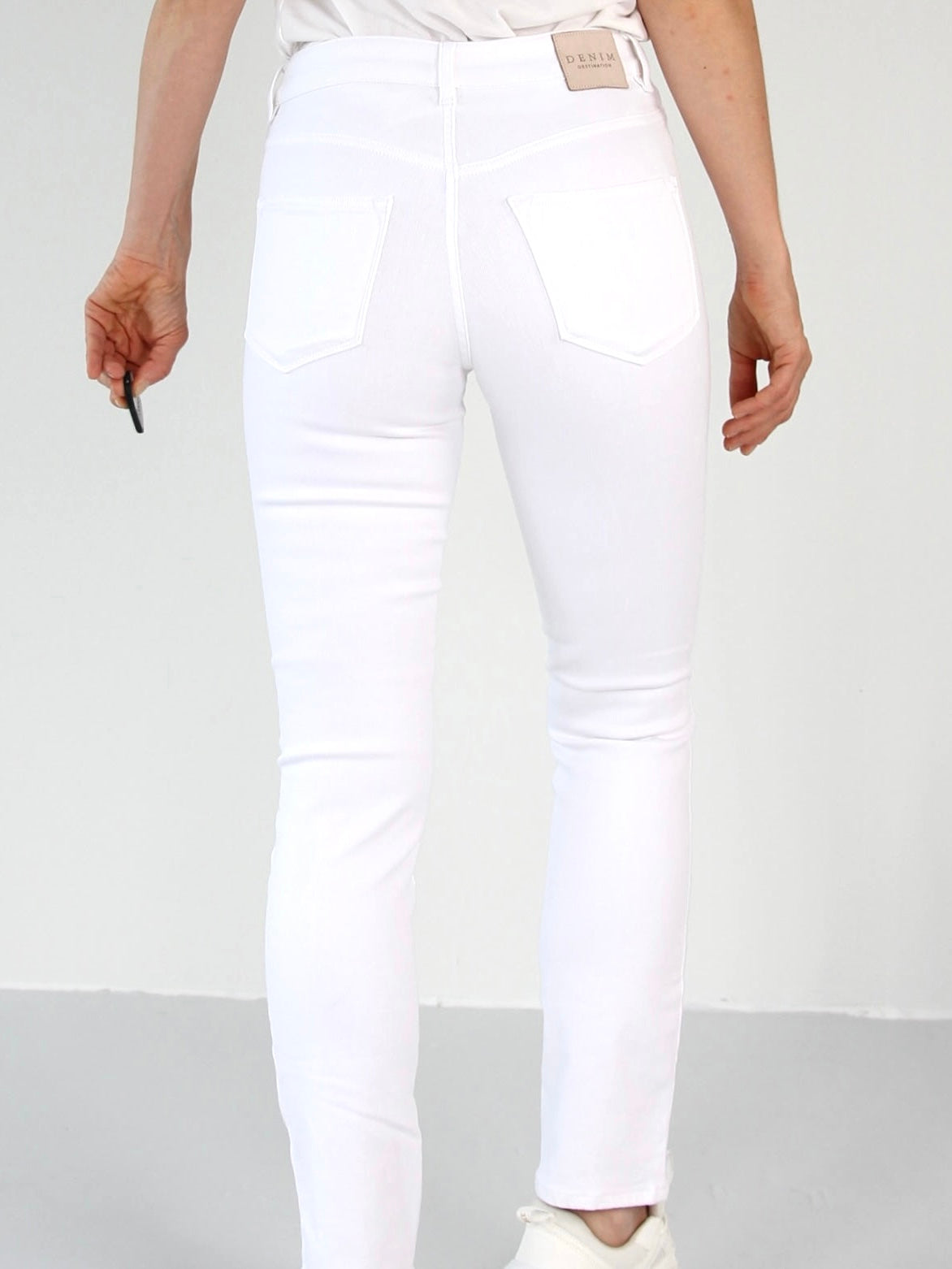 ELLERY TAILORED JEANS - WHITE