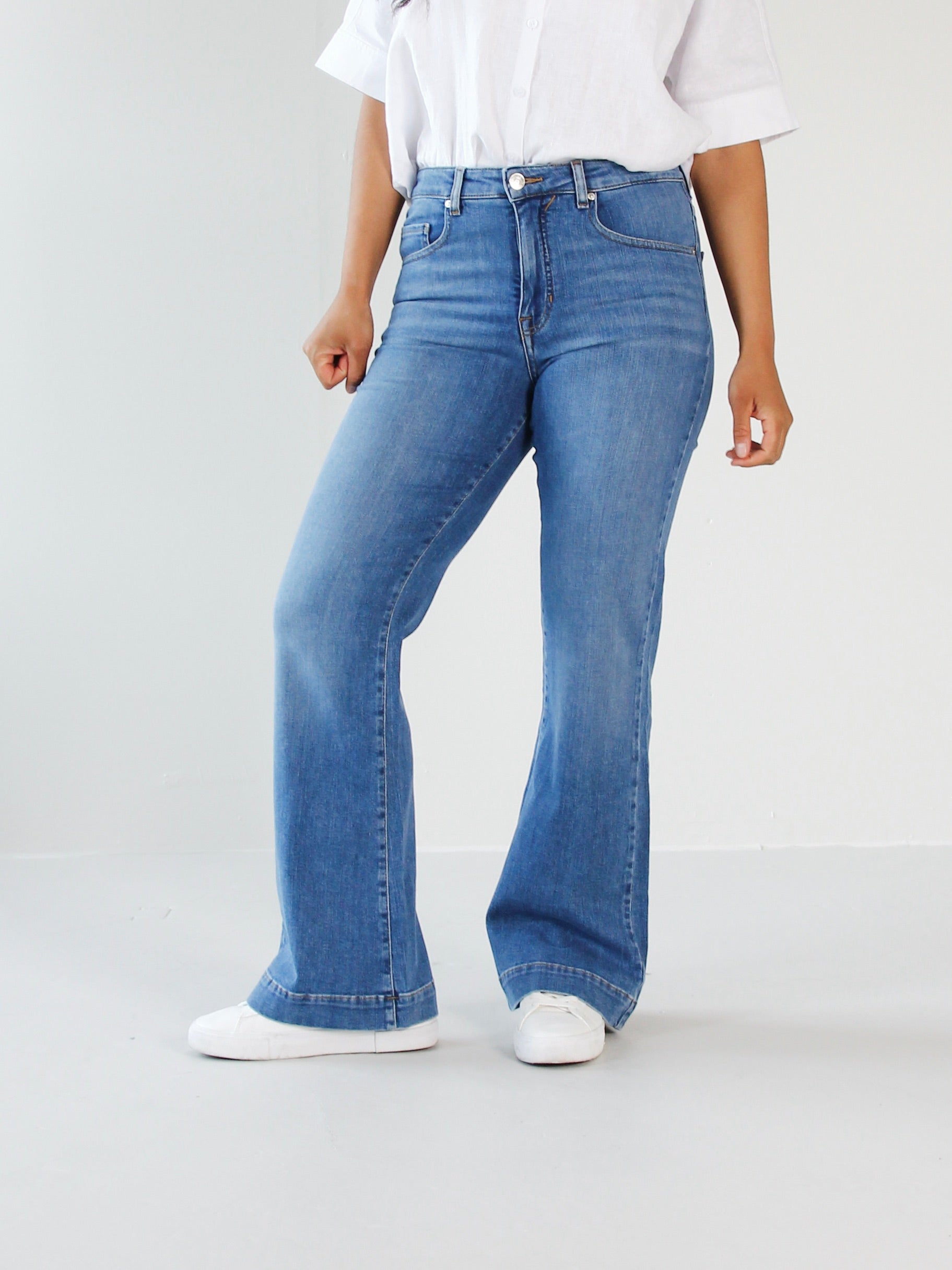 HAZEL JEANS - SEA BLUE