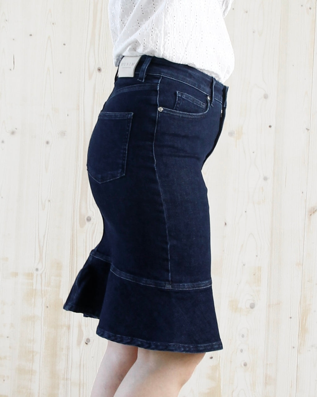 Flora skirt Deep sea