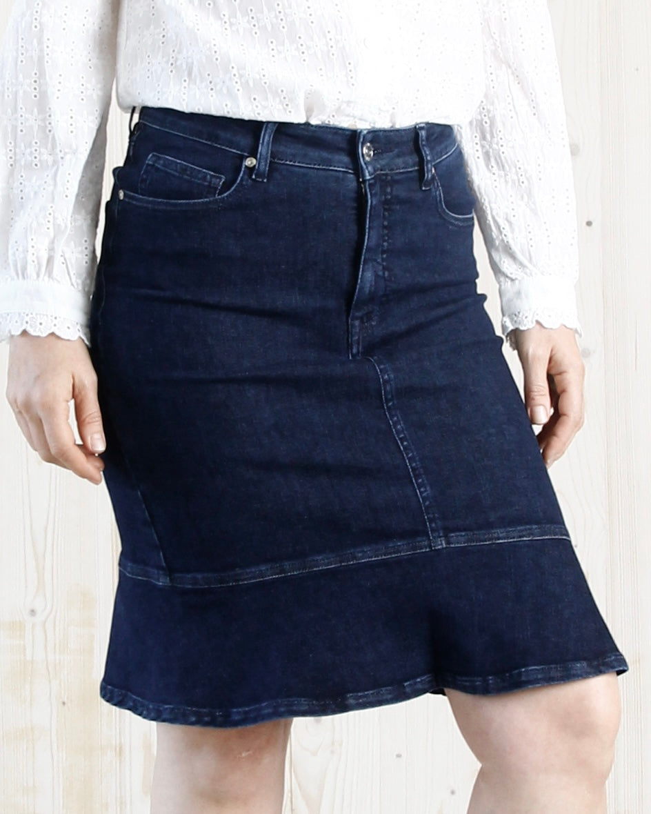 Flora skirt Deep sea