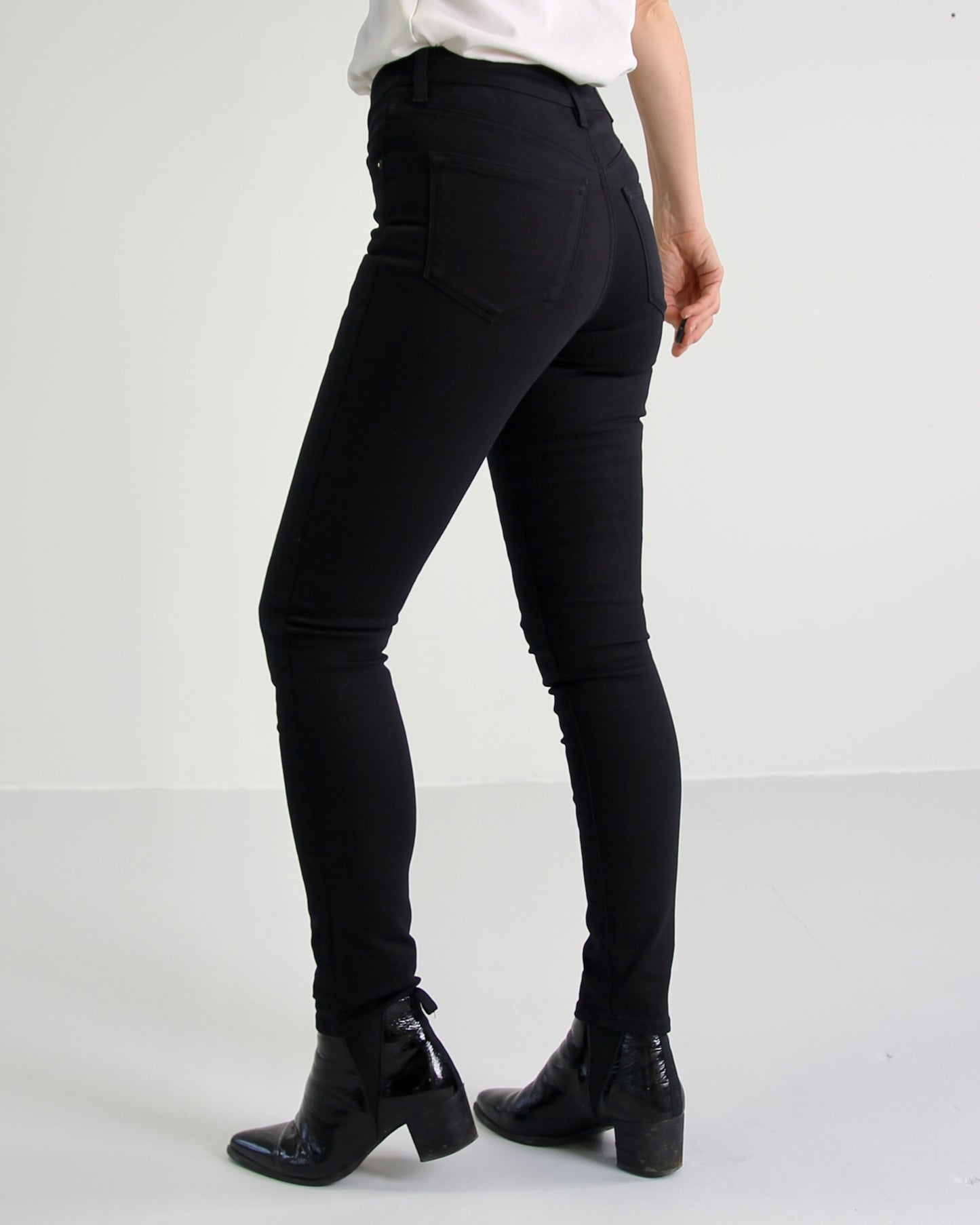 Ayla Black Jeans - Dame - Slim  - High waist - Stretchy