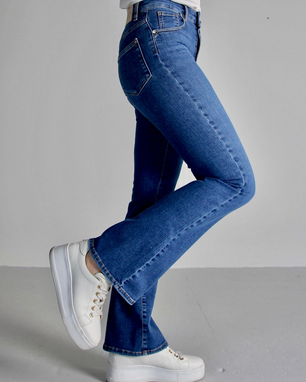 WESLEY JEANS- STONE BLUE