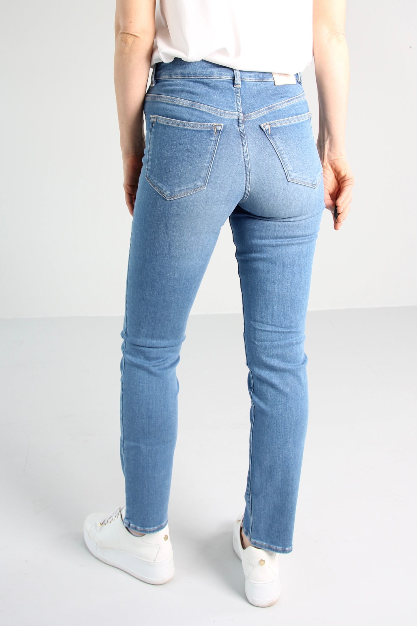 Få igjen - Ellery Sea blue Jeans - Dame - Tailored  - High waist - Stretchy