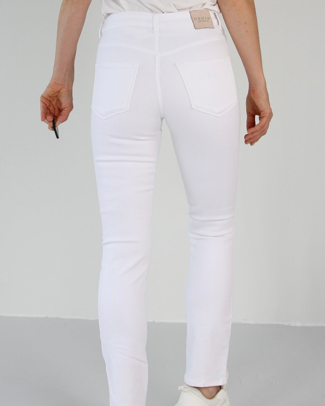 Ellery White Jeans - Dame - Tailored  - High waist - Stretchy
