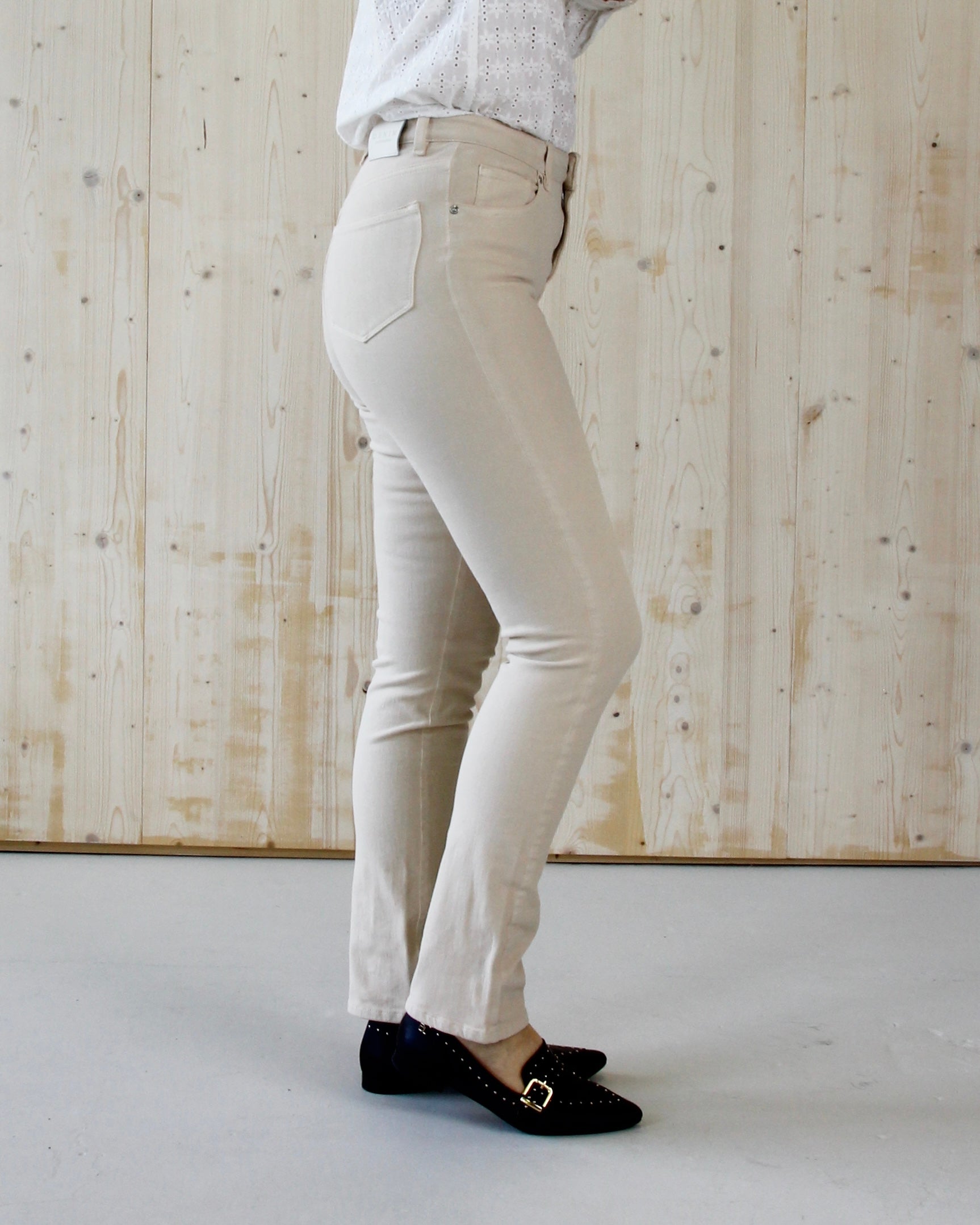 ESMA TAILORED JEANS - LIGHT SAND