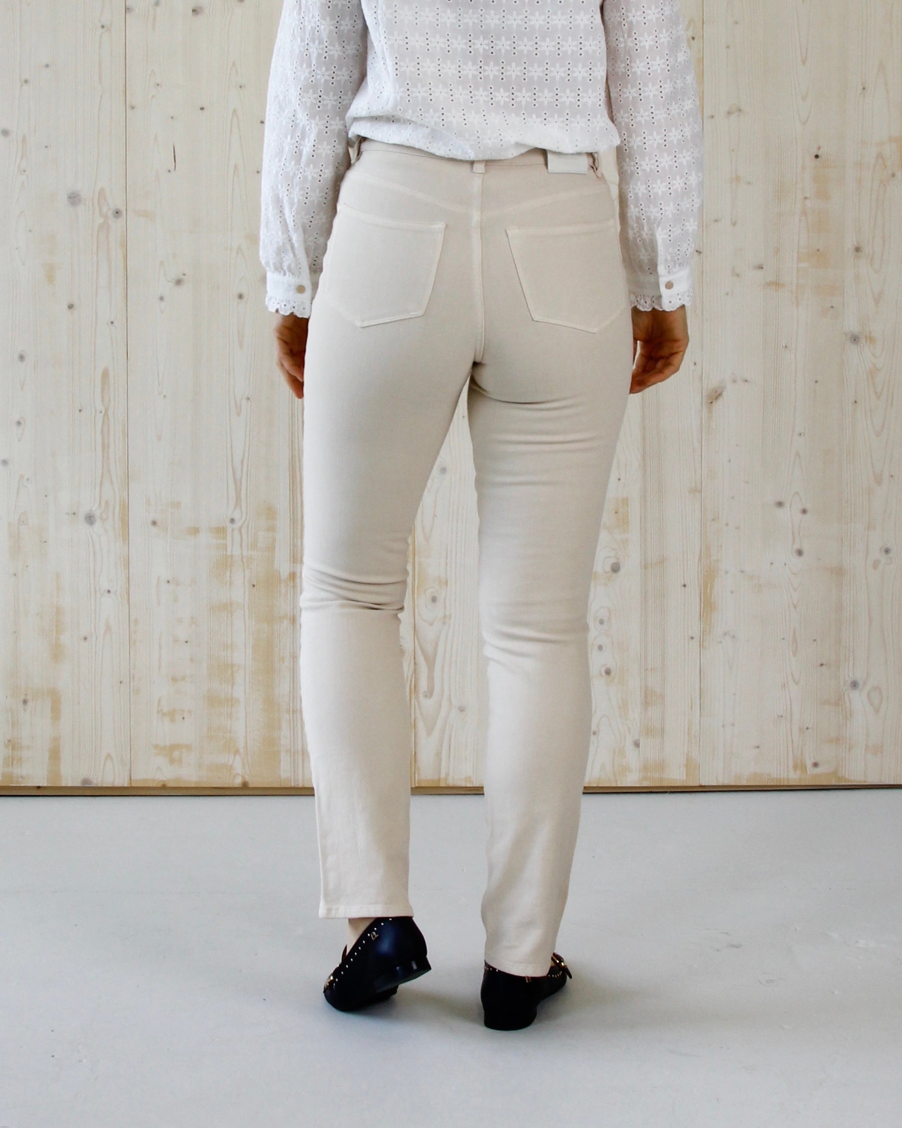 ESMA TAILORED JEANS - LIGHT SAND