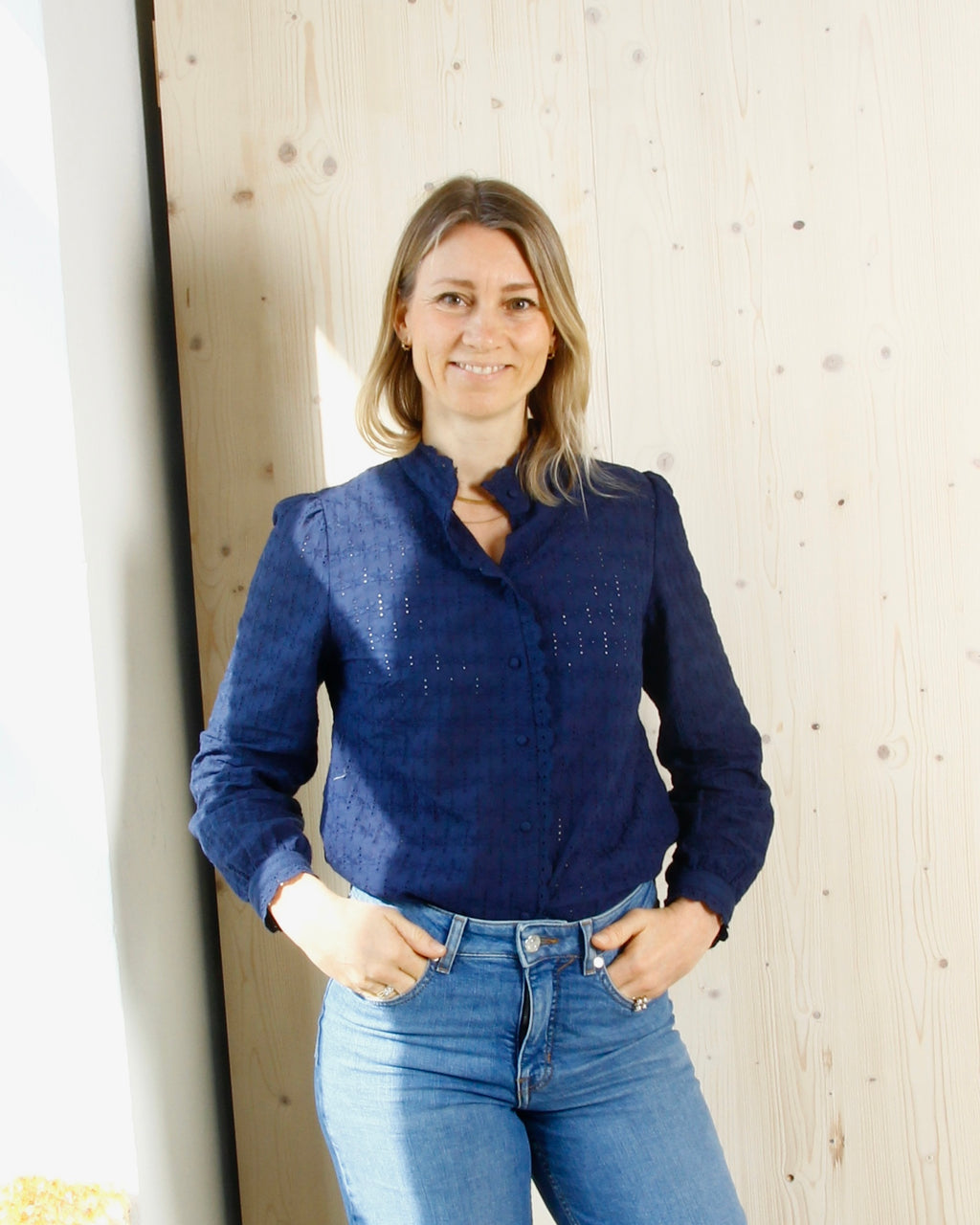 Jimmy blouse Blå
