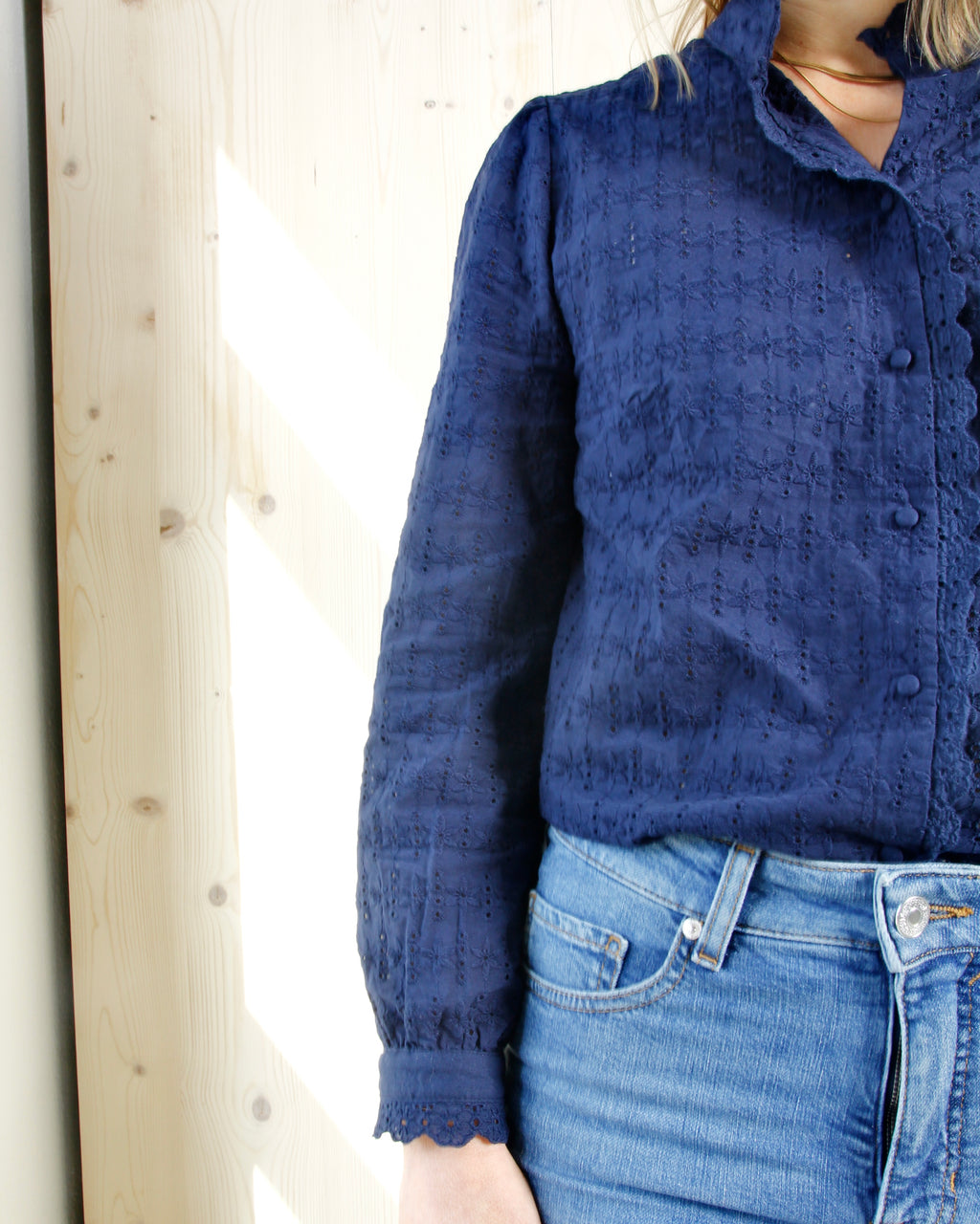 Jimmy blouse Blå