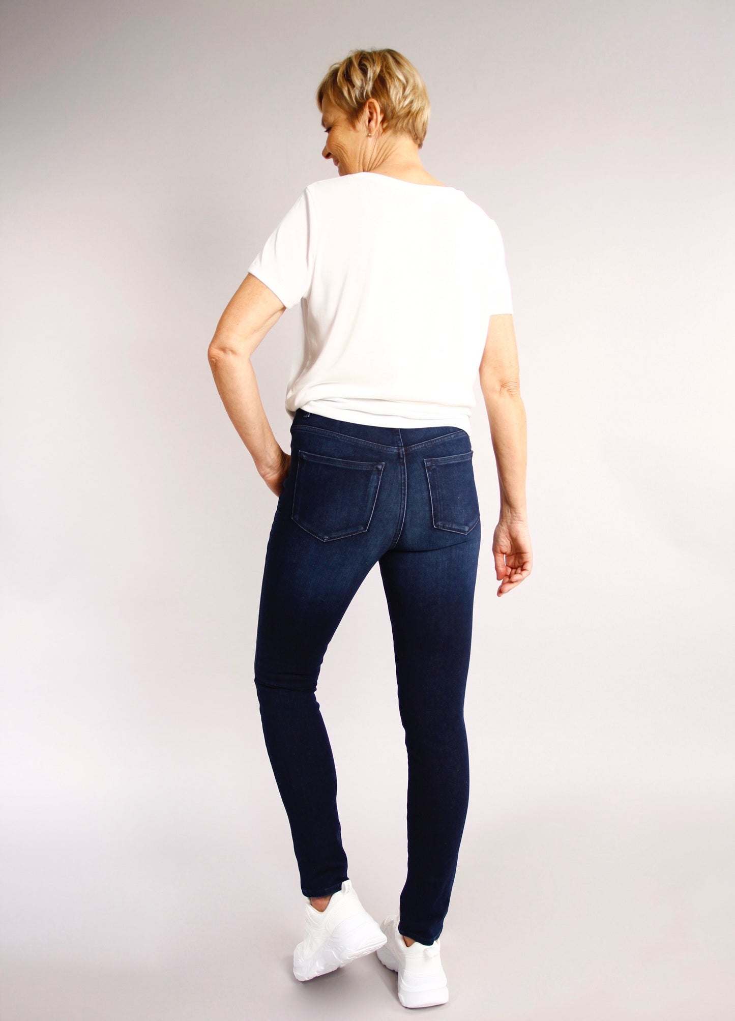 Kommer snart: Azalea Night Sky Jeans - Dame - Slim leg - High waist - Stretchy