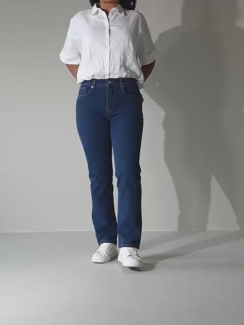 VIOLET JEANS - LAKE BLUE