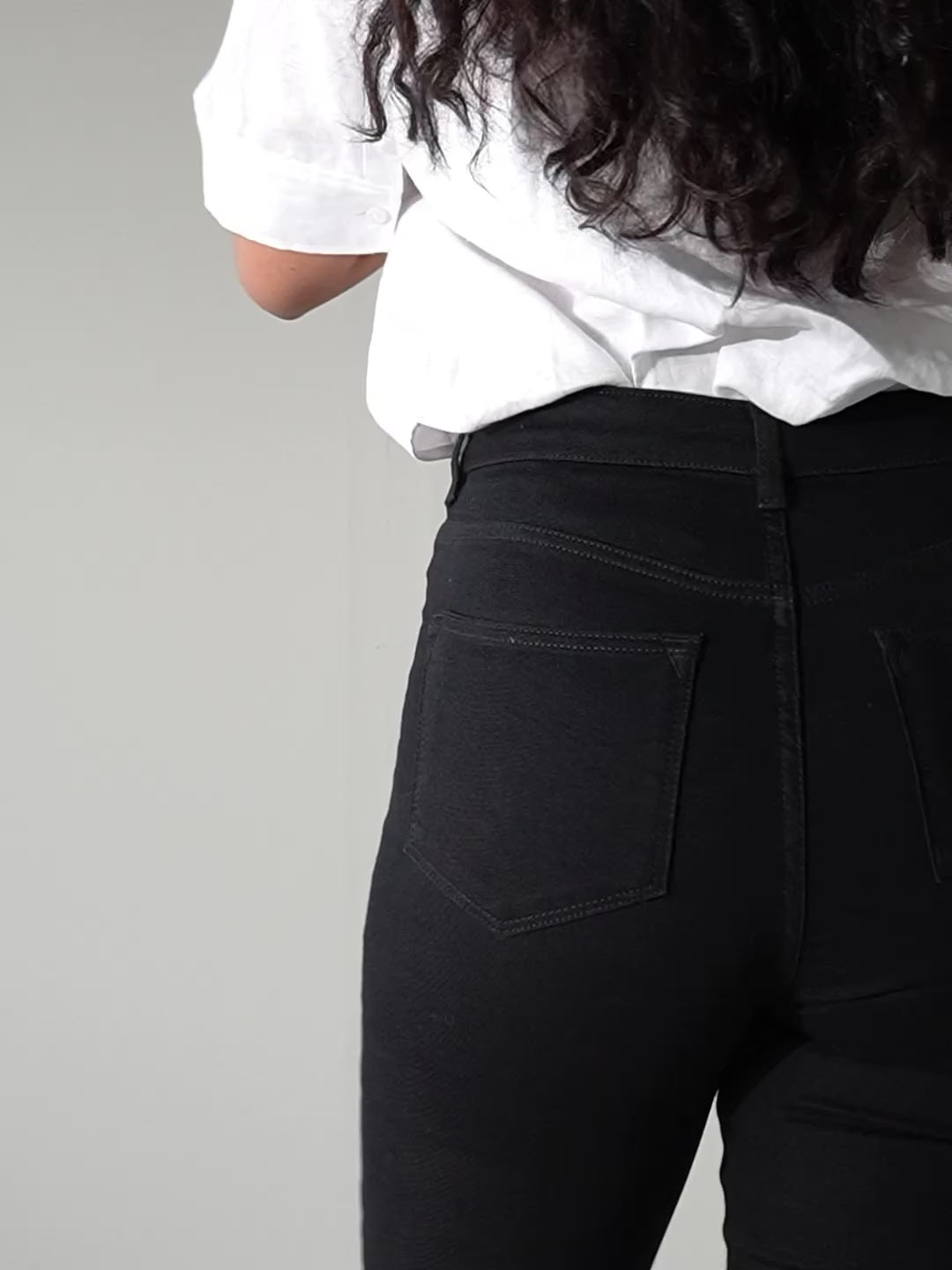 WANDA BOOTCUT JEANS- BLACK