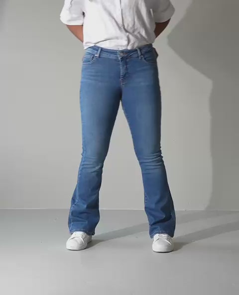 WERONA BOOTCUT JEANS - STONE BLUE